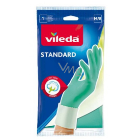 Vileda Standard Rubber gloves M medium 1 pair