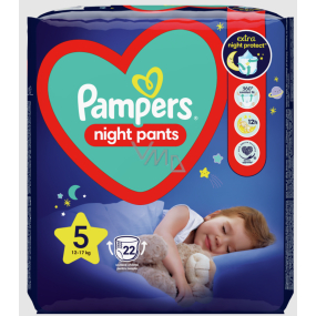 Pampers Night Pants size 5, 12 - 17 kg diaper panties 22 pcs