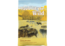 Taste of the Wild High Prairie Canine Recipe complete food for adult dogs of all breeds 18 kg
