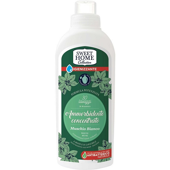Sweet Home White Musk concentrated fabric softener 30 doses 750 ml