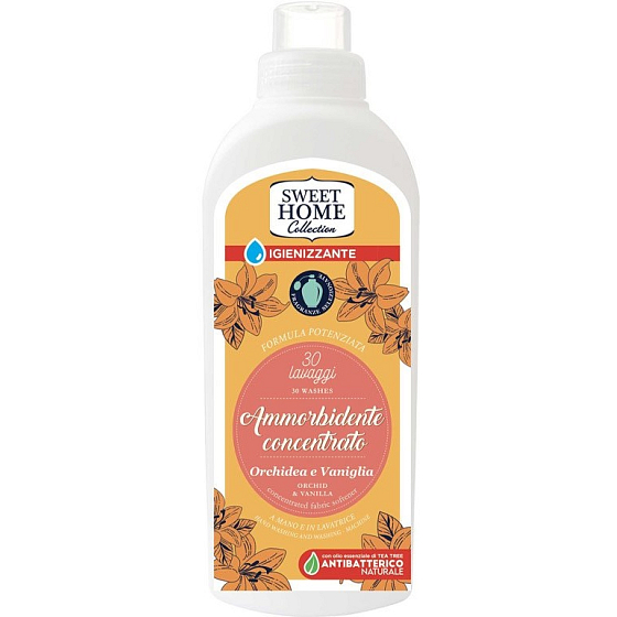 Sweet Home Orchidea e Vaniglia - Orchid and vanilla concentrated fabric softener 30 doses 750 ml