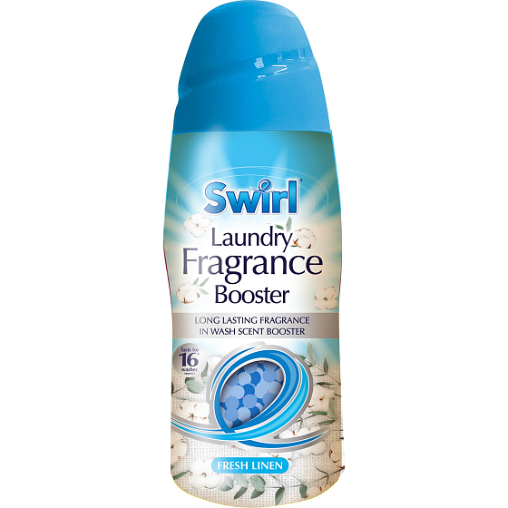Swirl Fresh Linen - Freshly washed linen fragrance washing beads 16 doses 350 g