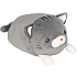 Albi Humorous pillow large Cat grey 36 x 30 cm