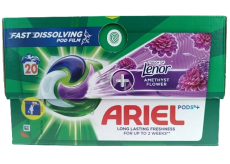 Ariel +Touch Of Lenor Amethyst Flower gel capsules for long-lasting freshness 20 pieces