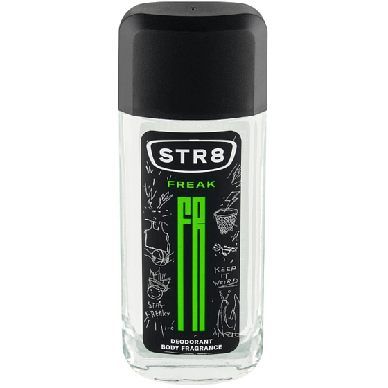 Str8 Freak Body Fragrance deodorant natural spray for men 85 ml