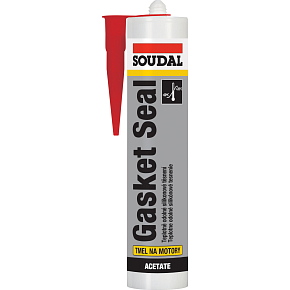Soudal Gasket Seal engine sealant up to 285 °C, red, 310 ml