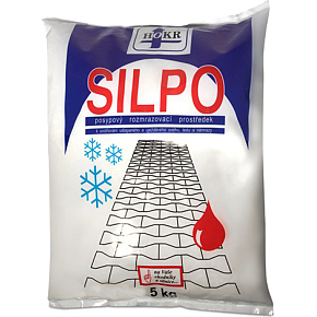 Silpo de-icing salt down to -7 °C, 25 kg