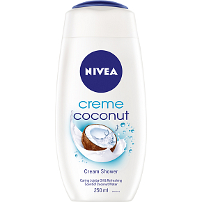 Nivea Coconut & Jojoba Oil shower gel, 250 ml