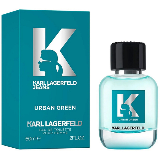 Karl Lagerfeld Jeans Urban Green Eau de Toilette for Men 60 ml
