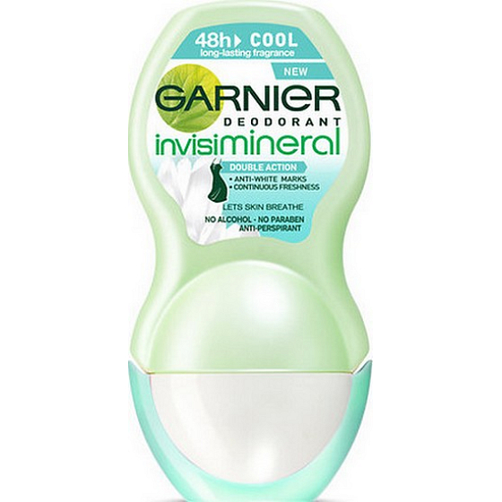 Garnier Invisi Mineral Cool ball antiperspirant deodorant alcohol-free roll-on for women 50 ml