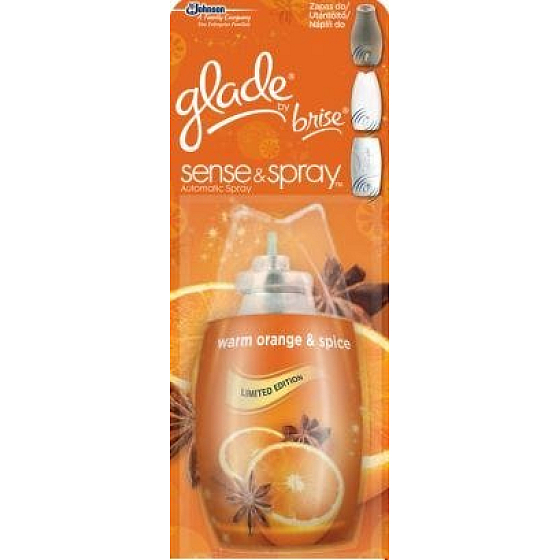 Glade Sense Orange and Spice air freshener refill 18 ml spray