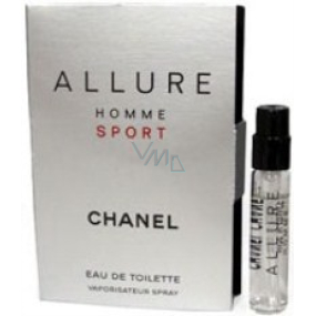 Chanel Allure Homme Sport Eau de Toilette 2 ml with spray, vial