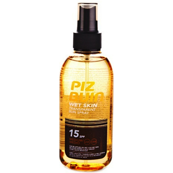 Piz Buin Wet Skin SPF15 transparent sun spray for wet skin 150 ml
