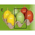 Lima Egg with scent candle light green 40 x 60 mm 1 piece