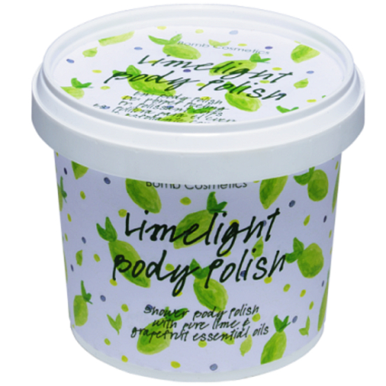 Bomb Cosmetics Lime - Limelight Natural Body Scrub 375 g