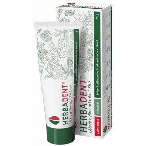 Herbadent Herbal toothpaste with fluorine 75 g