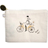 Carven Etue fabric beige 16 x 12 x 0.5 cm
