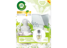 Air Wick Fresh Ivory Freesia Bloom - White freesia flowers electric air freshener set 19 ml