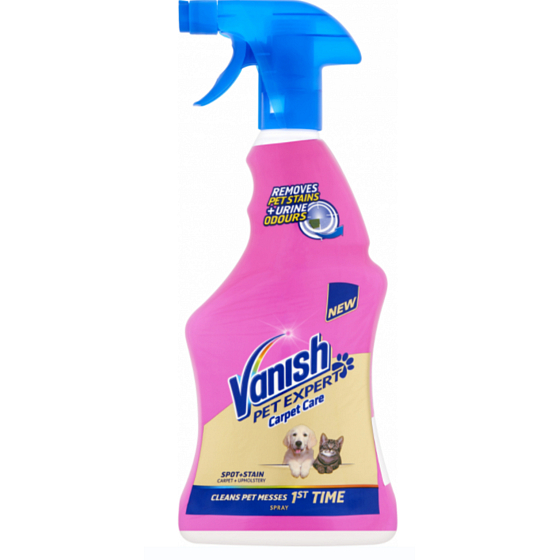 Vanish Pet Expert Carpet Cleaner for Pets Spray 500 ml