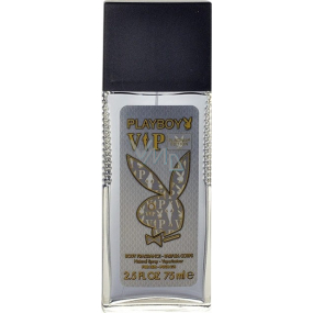 Playboy VIP Platinum Edition perfumed deodorant glass for men 75 ml Tester