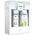 Dove Go Fresh Pear and Aloe Vera shower gel for women 250 ml + antiperspirant deodorant spray for women 150 ml, cosmetic set
