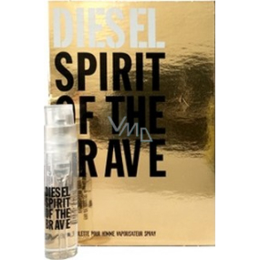 Diesel Spirit Of The Brave eau de toilette for men 1.2 ml with spray, vial