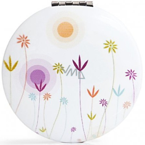 Diva & Nice Double classic mirror and magnifying flower 7 cm