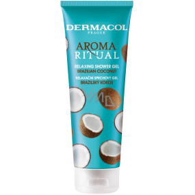 Dermacol Aroma Ritual Brazilian Coconut - Brazilian coconut relaxing shower gel 250 ml