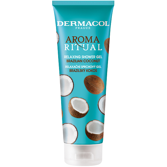 Dermacol Aroma Ritual Brazilian Coconut - Brazilian Coconut Relaxing Shower Gel 250 ml