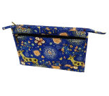 Abella Toilet cosmetic handbag 30 x 20.5 x 5.5 cm, pattern blue NA04