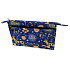 Abella Toiletry Cosmetic Bag 30 x 20.5 x 5.5 cm, Pattern Blue NA04