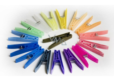 Plastic Nova Maxi Clothes Pegs 12 Pieces