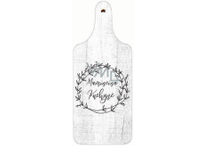Bohemia Gifts Decorative cutting board Mother's kitchen 28 x 12 cm