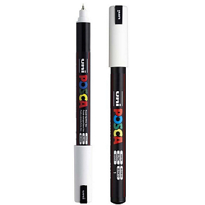 Posca Universal acrylic marker 0,7 mm White PC-1MR