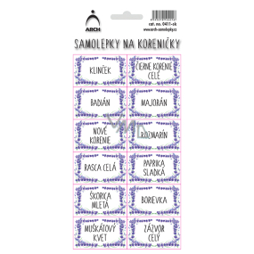 Arch Lavender spice stickers - Clove 11 x 23,5 cm 0411 SK