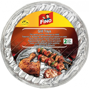 Fino Round grill coasters, thickness 70 µ, diameter 32 cm, package 2 pieces