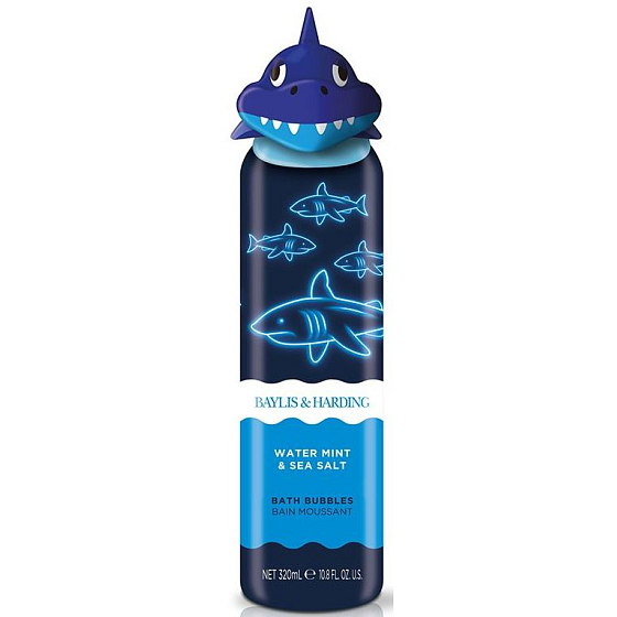 Baylis & Harding Kids Shark bath foam with rubber shark 320 ml