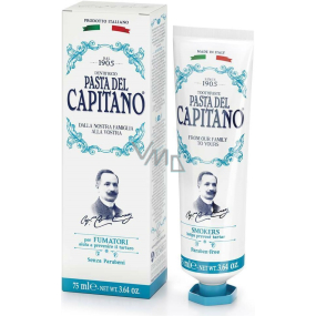 Pasta Del Capitano 1905 Smokers toothpaste for smokers 75 ml