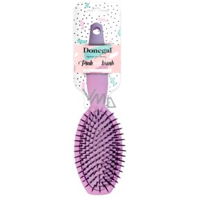 Donegal Pink Lychee Brush hair brush oval 23,5 cm 1273
