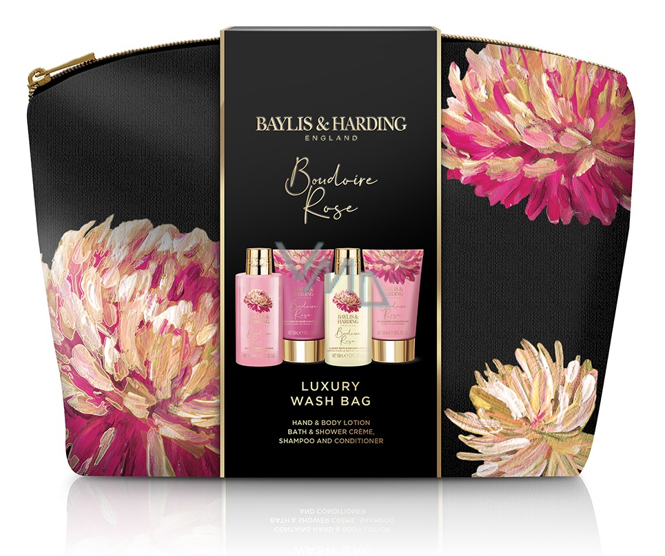 Baylis & Harding Secret Rose hair shampoo 100 ml + bath and shower