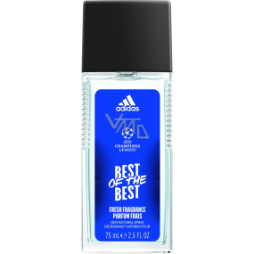 Adidas UEFA Champions League Best of The Best perfumed deodorant glass for men 75 ml