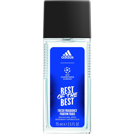 Adidas UEFA Champions League Best of The Best perfumed deodorant glass for men 75 ml