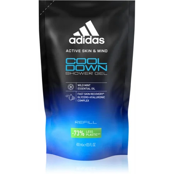 Adidas Cool Down shower gel for men 400 ml refill