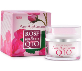 Rose of Bulgaria Anti-Age anti-wrinkle skin cream with coenzyme Q10 and rose water 50 ml