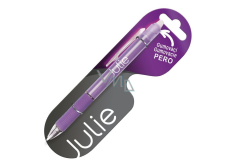 Nekupto Rubber pen with Julie's name
