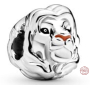 Charm Sterling silver 925 Disney Lion King - Simba lion, bead on bracelet animal