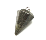 Serpentine pendulum natural stone 2,2 cm