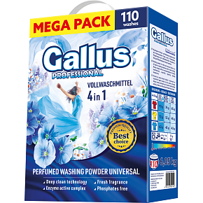 Gallus Laundry Powder Universal Box, 110 doses, 6.05 kg
