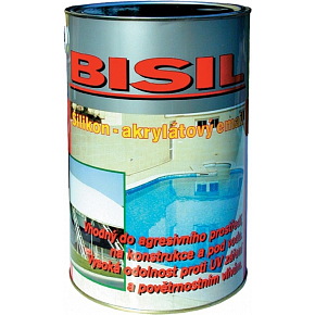 Bisil waterproof paint for concrete, water-resistant, 0464 blue, 3.5 kg