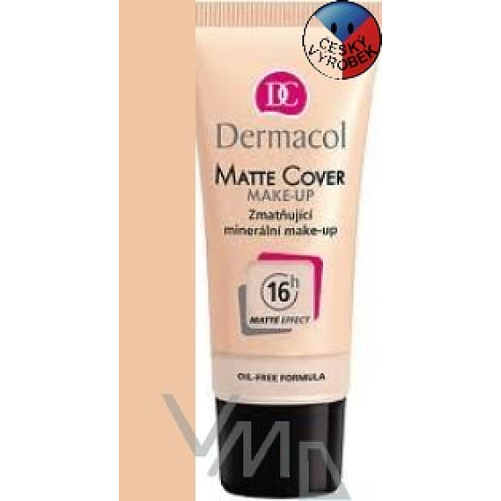 Dermacol Matte Cover makeup shade 1 Confusing mineral 30 ml